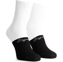 Cykelstrumpor Rogelli Signature Cycling Socks White/Black