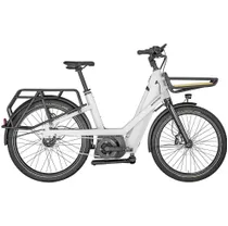 Lastcykel El Bergamont E-Cargoville Bakery Expert SAMPLE Shiny White