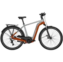 Sähköpyörä Bergamont E-Horizon Edition LTD Gent SAMPLE Shiny Silver/Orange