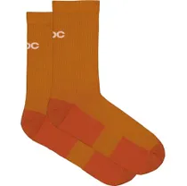 Py&ouml;r&auml;ilysukat POC Motion MTB Socks Bauxite Brown