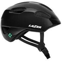 Cykelhjälm Barn Lazer Nutz 2.0 KinetiCore Grönt Spänne Black