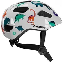 Cykelhj&auml;lm Barn Lazer Pnut 2.0 KinetiCore Gr&ouml;nt Sp&auml;nne Dinosaur