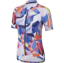 Py&ouml;r&auml;ilypaita Adidas Essentials 3-Stripes Pat. Clash Cycling Jersey W Multi