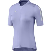 Cykeltr&ouml;ja Adidas Tempo 3-Stripes Cycling Jersey W Violet