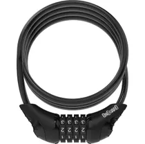 Vajerlås Onguard Coil Cable Lock Neon Series Combo Black 180x12mm