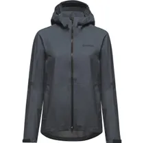 Cykeljacka GOREWEAR Lupra GORE-TEX 2.0 Hooded Jacket Womens Lab Graphite