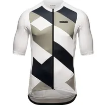 Py&ouml;r&auml;ilypaita GOREWEAR Spirit Signal Jersey Mens White/Lab Gray
