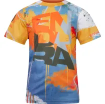 Cykeltröja Endura Barn SingleTrack Core Tee Yellow Mustard