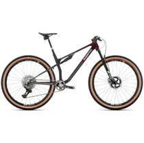 Heldämpad MTB Superior XF 9.9 Team Red Carbon/Matte Carbon