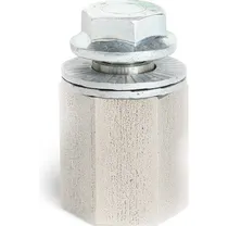 Thule Internal Hub Hitch Adapter E-Bikes M12 X 1.25 Silver