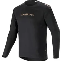 Py&ouml;r&auml;ilypaita Alpinestars A-Aria Polartec Switch LS Jersey Musta