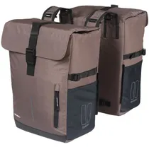 Pakethållarväska Basil Move Doublebag MIK 30L Brown