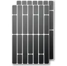 Luxshield Reflekterande Klistermärken-Stripes Black