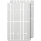 Luxshield Reflekterande Klistermärken-Stripes Silver