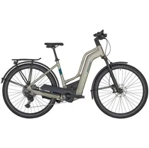 S&auml;hk&ouml;py&ouml;r&auml; Bergamont E-Horizon SUV Premium Amsterdam Matt Warm Silver