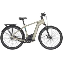 Elcykel hybrid Bergamont E-Horizon Elite Belt Premium Gent Matt Warm Silver