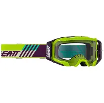Goggle-ajolasit Leatt Velocity 5.5 Cryztal Lime-Purple