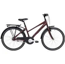Lasten polkupyörä Winther 300 Alu Flicka 20" 3v Jalkajarru Matt Red