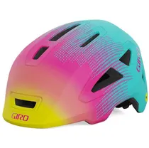 Cykelhjälm Barn Giro Scamp II Mat Teal Pink Towers