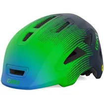 Cykelhjälm Barn Giro Scamp II Mat Blue Green Towers