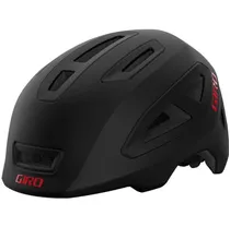 Cykelhjälm Barn Giro Scamp II Mat Black/Red
