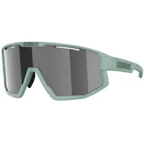 Cykelglasögon Bliz Fusion Small Matte Green-Smoke Mirror Silver