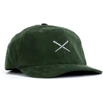 Keps Restrap Camp Cap Forest Green