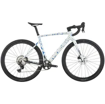 Gravelbike Scott Addict Gravel 30 White/Splatter Blue