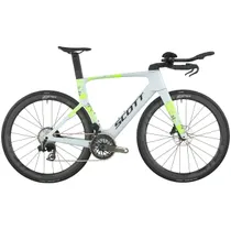 Triathlon-py&ouml;r&auml; Scott Foil RC TRI Cumulus White