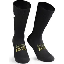 Cykelstrumpor Assos Spring Fall Socks P1 Black Series