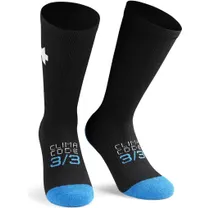 Cykelstrumpor Assos Ultraz Winter Socks P1 Black Series