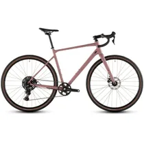 Gravelbike Cube Nuroad ONE Cues 1x9s Ruby/Puce