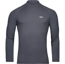 Aluskerrasto POC M's Layer Merino Mock Neck Jersey Sylvanite Grey