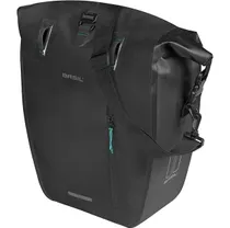 Paketh&aring;llarv&auml;ska Basil Rivo L Sidov&auml;ska Enkel Tarpaulin MIK H Svart 25-31L