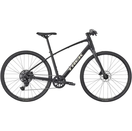 Hybridcykel Trek FX 2 Stepover Gen 4 Carbon Dark Grey
