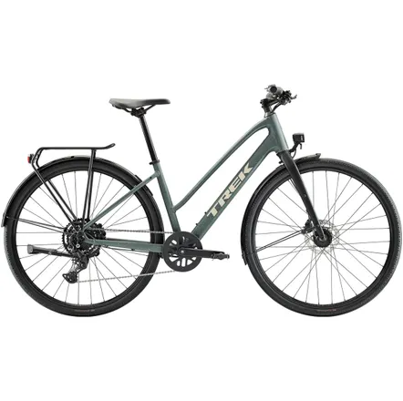 Hybridcykel Trek FX Sport AL Equipped Midstep Keswick Green/Lichen Green Splatter
