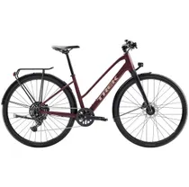 Hybridcykel Trek FX Sport AL Equipped Midstep Cobra Blood/Sedona Red Splatt E R
