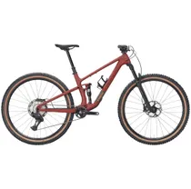 Held&auml;mpad MTB Trek Top Fuel 9.8 XT Di2 Gen 4 Sedona Red/Pennyflake