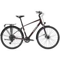 Hybridcykel Trek Verve Equipped Dark Carmine