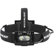 Otsalamppu MOONLIGHT Bright as Day 1300 Musta