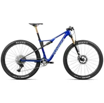Heldämpad MTB Orbea Oiz M-Team Factory XTR Di2 Cobalt Blue/Carbon Raw