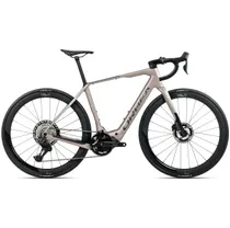 Gravel Elcykel Orbea Denna M10i 420Wh XT Di2 Nickel Matt/Carbon Raw Gloss