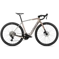 Gravel-s&auml;hk&ouml;py&ouml;r&auml; Orbea Denna M20 420Wh Nickel Matt/Carbon Raw Gloss