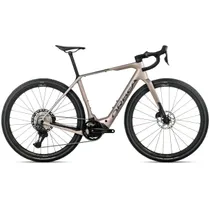 Gravel Elcykel Orbea Denna M20i 420Wh XT Di2 Nickel Matt/Carbon Raw Gloss