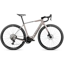 Gravel-s&auml;hk&ouml;py&ouml;r&auml; Orbea Denna M30 420Wh Nickel Matt/Carbon Raw Gloss