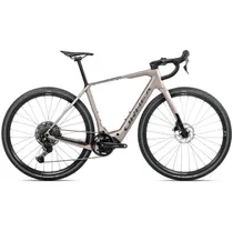 Gravel Elcykel Orbea Denna M40 420Wh Nickel Matt/Carbon Raw Gloss