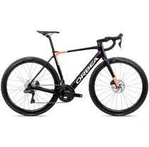 Maantie s&auml;hk&ouml;py&ouml;r&auml; Orbea Gain M20i 353Wh Ultegra Di2 Fantasy Purple Carbon View/Orange Cloud
