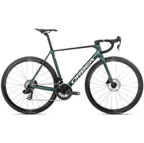 Racercykel Orbea Orca M21eTeam Force AXS Escape Green/Carbon View Matt