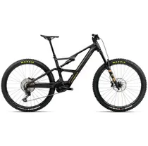 El MTB Orbea Rise LT M20 630W Cosmic Carbon View/Golden Sand