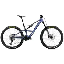 El MTB Orbea Rise LT M20 630W Tanzanite Carbon View/Carbon Raw
